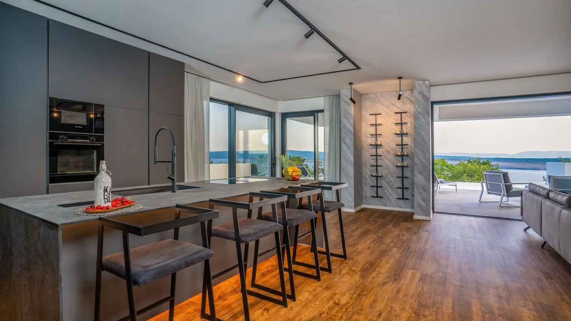 Luxury Villa With Private Pool, Sea View, 150M From Sea Jadranovo 0*,