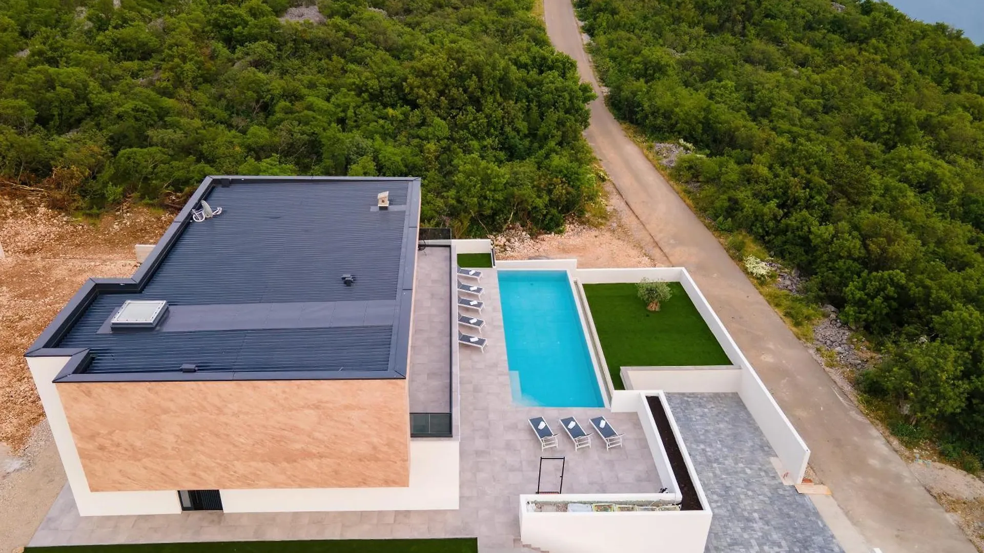 Luxury Villa With Private Pool, Sea View, 150M From Sea Jadranovo 0*,  Croatia